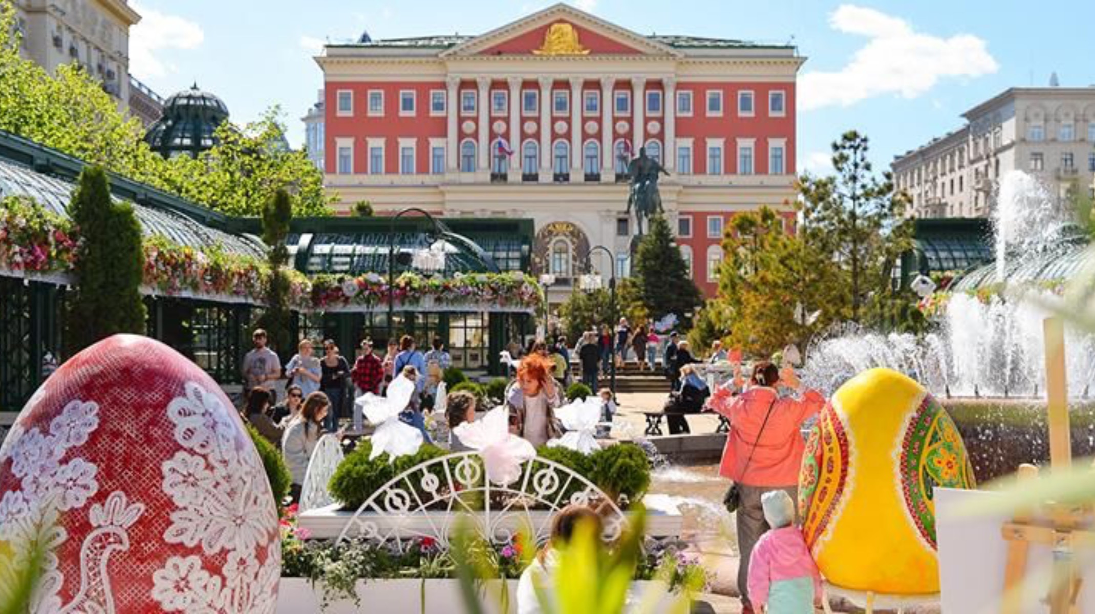 Фестиваль Пасхальный дар в Москве 20 апреляПрямая трансляция Стрим прогулки прямые эфиры и трансляци