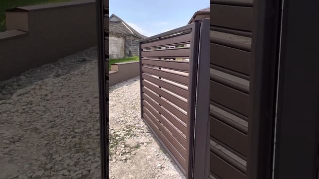 Garduri moderne, porti automatizate, profile orizontale! Заборы в Молдове. смотреть онлайн