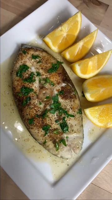 Lemon Garlic King Fish