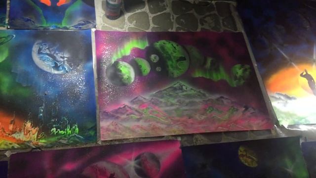 уличный художник спрей живопись 4 - street artist Spray Painting 4 смотреть онлайн