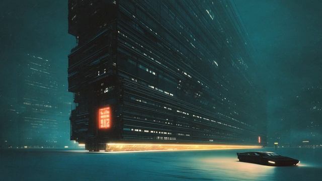 MALL Blade Runner Ambience  Massive Cyberpunk Ambient Music  2099 Focus & Sleep Ambience  4K