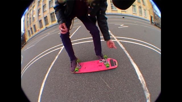 Как делать Fakie Casper Flip