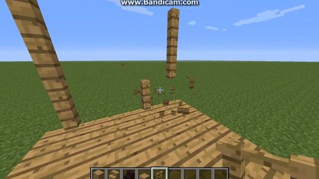 Делаем большой дом в майнкрафте(часть 1):Крыльцо смотреть онлайн