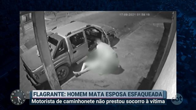 Flagrante: homem mata esposa a facadas em Minas Gerais | Primeiro Impacto (21/09/21) смотреть онлайн
