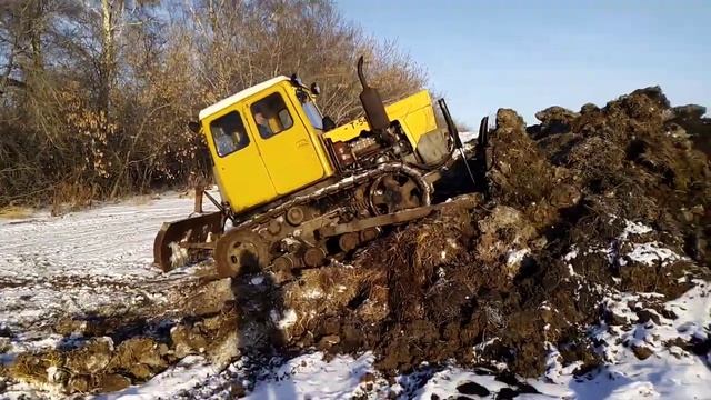 Трактор т 54. Начало зимнего сезона 2020. смотреть онлайн