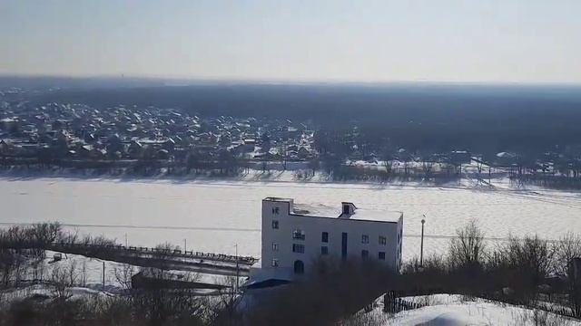 Панорама город Уфа 02.03.24 Набережная Уфа смотреть онлайн