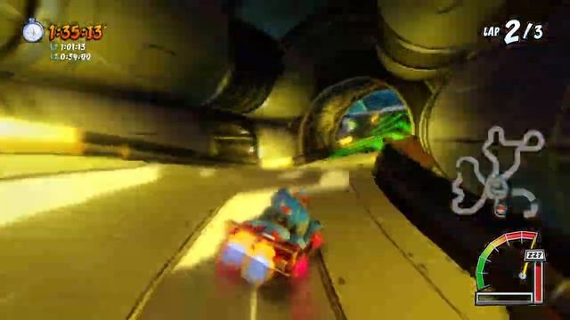 Crash™ Team Racing Nitro-Fueled - Time Trial: Oxide Station 2'48''60 смотреть онлайн