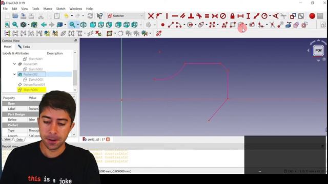 Solidworks CSWA but with FreeCAD смотреть онлайн