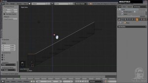 tutorial blender Plane, Snap Vertex