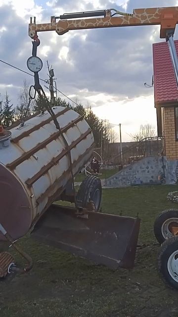 Кран-манипулятор Жираф. Изготовим на заказ +79043608925 смотреть онлайн