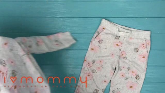 Комплект з легкою флісовою байкою для дівчинки від OSHKOSH