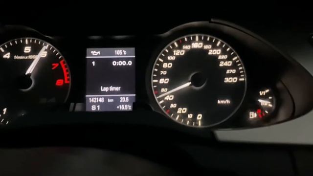 Audi S4 B8 0-100 Km/h