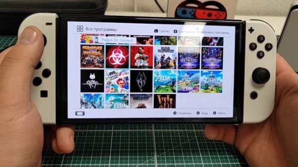 Обзор прошитого Нинтендо свитч Олед 512 GB