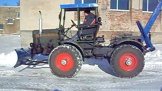 Самодельный трактор смотреть онлайн
