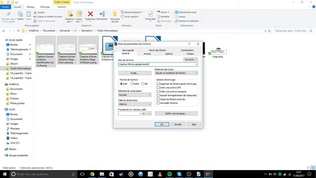 Tutoriel de Compression (Winrar sous Windows) смотреть онлайн