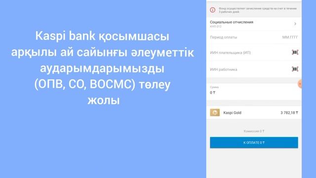 Каспи приложениесі арқылы СО, ОПВ, ВОСМС төлеу. #опв#со#восмс#декрет#ип#миллион#онлайн#ФерузаИП смотреть онлайн