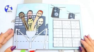 COLLECTION GAME BOOKS SKIBIDI TOILET