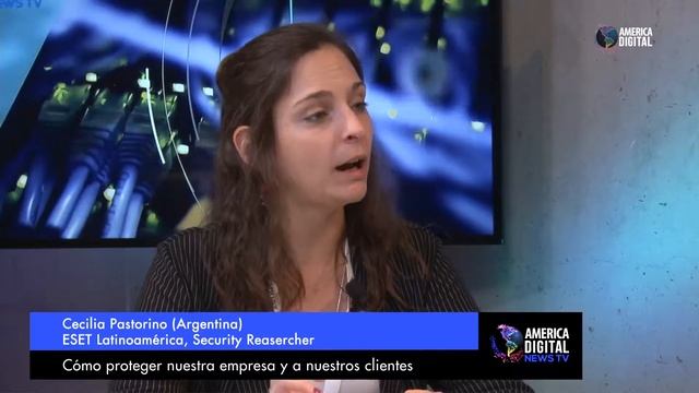 Cecilia Pastorino (Security Reasercher, ESET LATAM) Seguridad empresarial y Cryptojacking смотреть онлайн