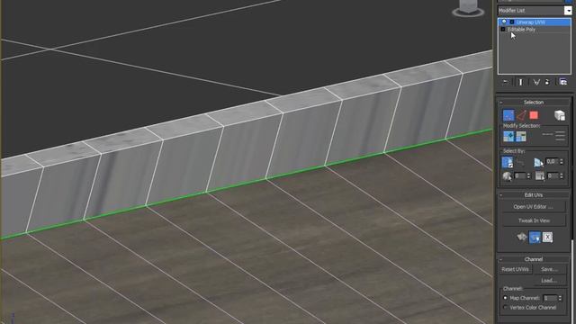 Unfold Strip from Loop on 3ds Max 2012 смотреть онлайн