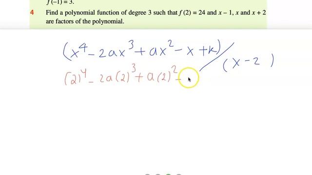 Exercise 1.6 (Q1-4) | FactorTheorem | Grade 10 | Amharic
