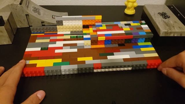 Custom Lego Fingerboard Park MOC and Showing My Tech Deck Obstacles & Fingerboards смотреть онлайн