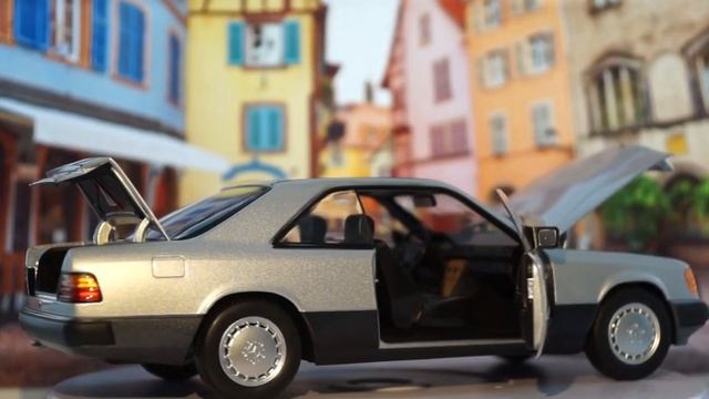 Mercedes Benz 300 CE 24 Coupe 1990 Norev 1/18 Diecast смотреть онлайн