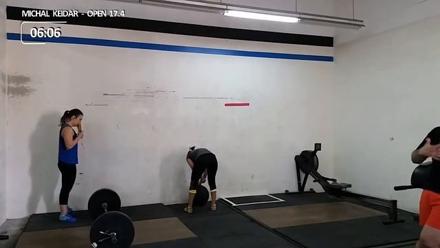 Crossfit Open 17.4 - Michal Keidar смотреть онлайн