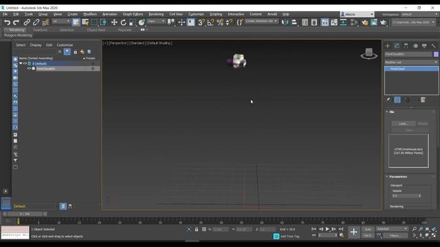 Importing Point Clouds Into 3ds Max using the Clouds2Max plugin смотреть онлайн