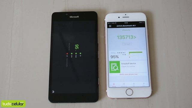 Comparativo: iPhone 6s vs Lumia 950 | Tudocelular.com смотреть онлайн