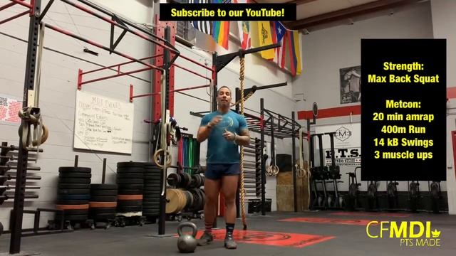 3/25/19 CrossFit MDI WOD смотреть онлайн