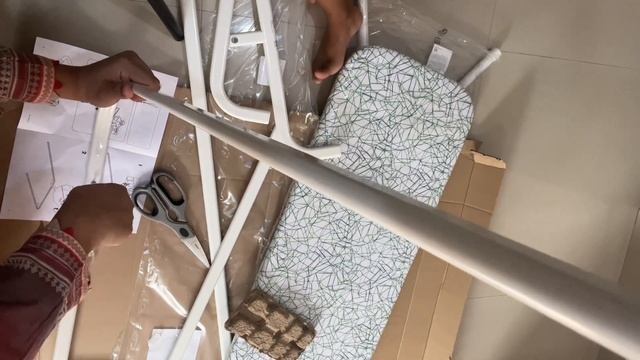 IKEA MULIG CLOTHES RACK UNBOXING | IRON BOARD | NEW CHIKANKARI BUSINESS | ALHUMDULILAAH😇 смотреть онлайн