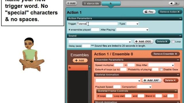 IMVU Tutorial -  Avatar Default Pose