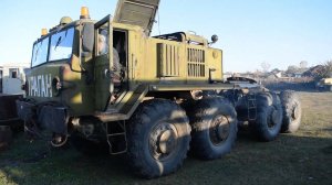 МАЗ-537. Запуск и остановка двигателя.