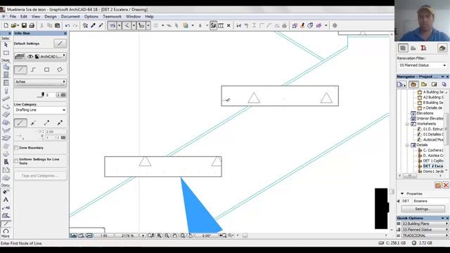 Curso Archicad 1.2.6 Detalles para Planos de Escaleras смотреть онлайн