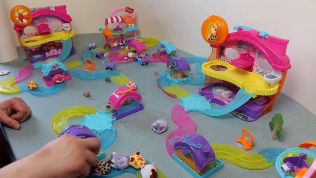 Hamsters In A House By ZURU - Detailed Review + Town Habitat + Trolley Challange!