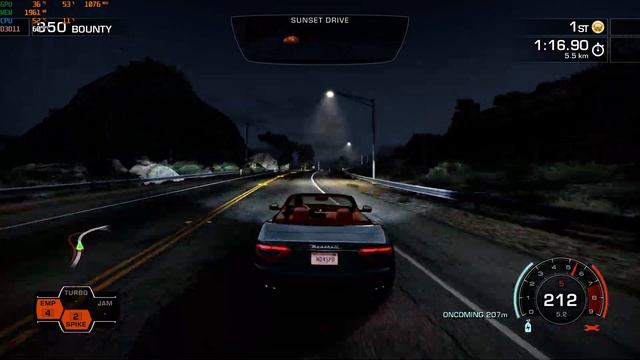 Need for Speed Hot Pursuit Remastered Maserati Gran Cabrio смотреть онлайн