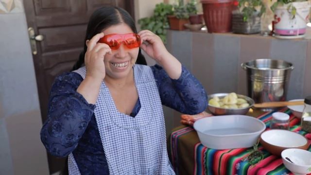 Preparando Sopa De Maní - En Casa