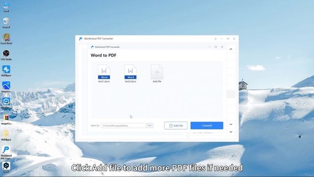How To Convert Word To PDF On Windows | WorkinTool PDF Converter