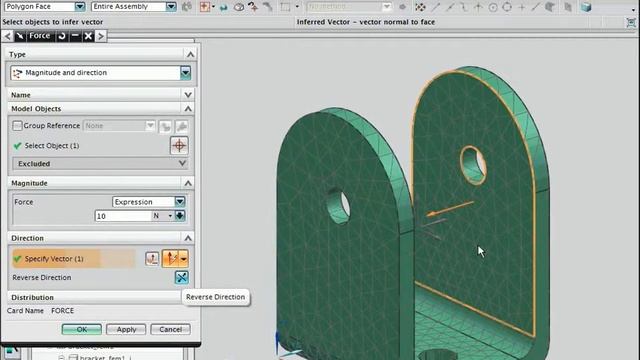 NX CAE Finite Element Analysis Workflow - Constrain (Siemens PLM) смотреть онлайн