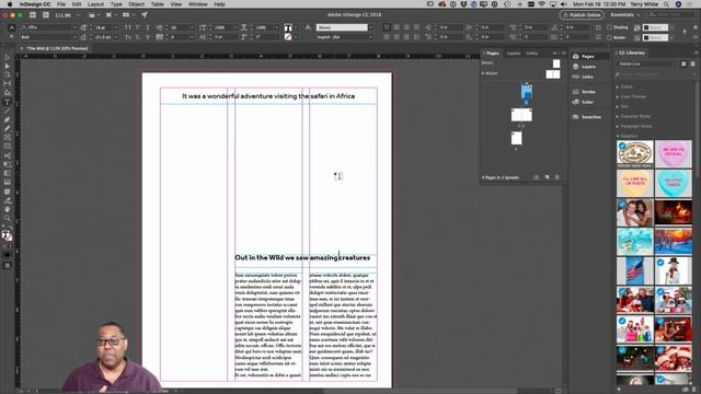 Live Graphic Design with Terry White – Getting started with Adobe InDesign | Adobe Creative Cloud смотреть онлайн