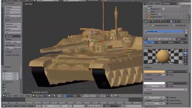 Blender 2.76 Game Engine Tutorial Part 1 смотреть онлайн