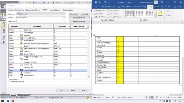 (4e+) " Solidworks Tips to be Pro User " using Auto Dimension and Keyboard Shortcut смотреть онлайн