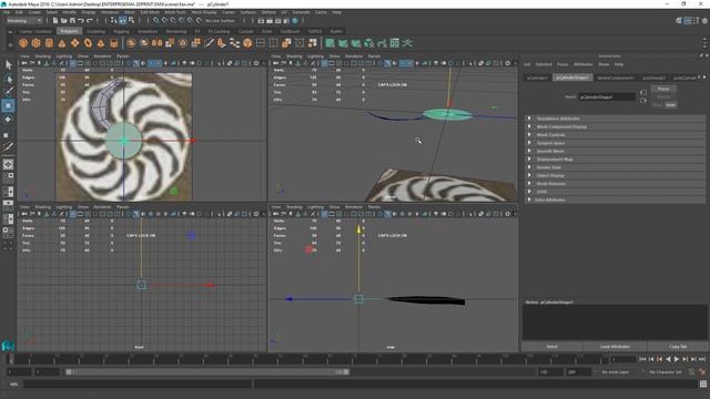 HELP LECTURE - Creating a complex parts in Maya and Zbrush смотреть онлайн