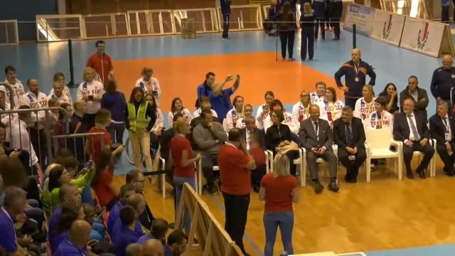 Чемпионат Европы по волейболу сидя 2017, церемония закрытия смотреть онлайн