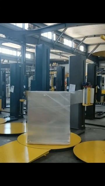 Pallet stretch wrap machine/pallet stretch wrapper #packing смотреть онлайн