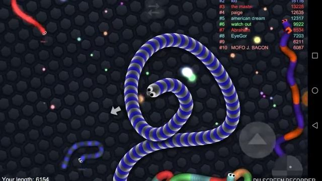 Ну очень маленький топ. Slither.Io