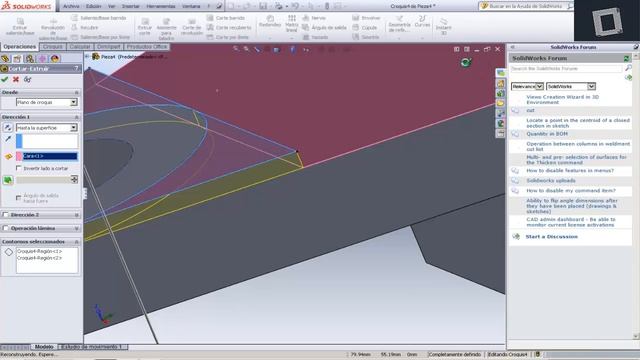 Soporte Axial en Solidworks 2013 смотреть онлайн
