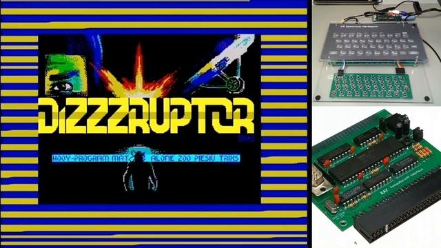 ZX Harlequin Interfejs joysticka + sound AY-3-8910 смотреть онлайн