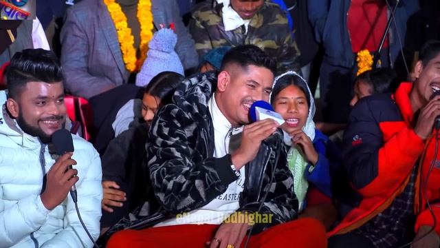 सागर बि सी लाइ जाडो भए पछि टिका सानुले यति सम्म गरिन | Live Dohori | Sagar BC | Tika Sanu | смотреть онлайн