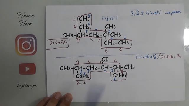 AYT_Kimya (Alkanların Adlandırılması) смотреть онлайн